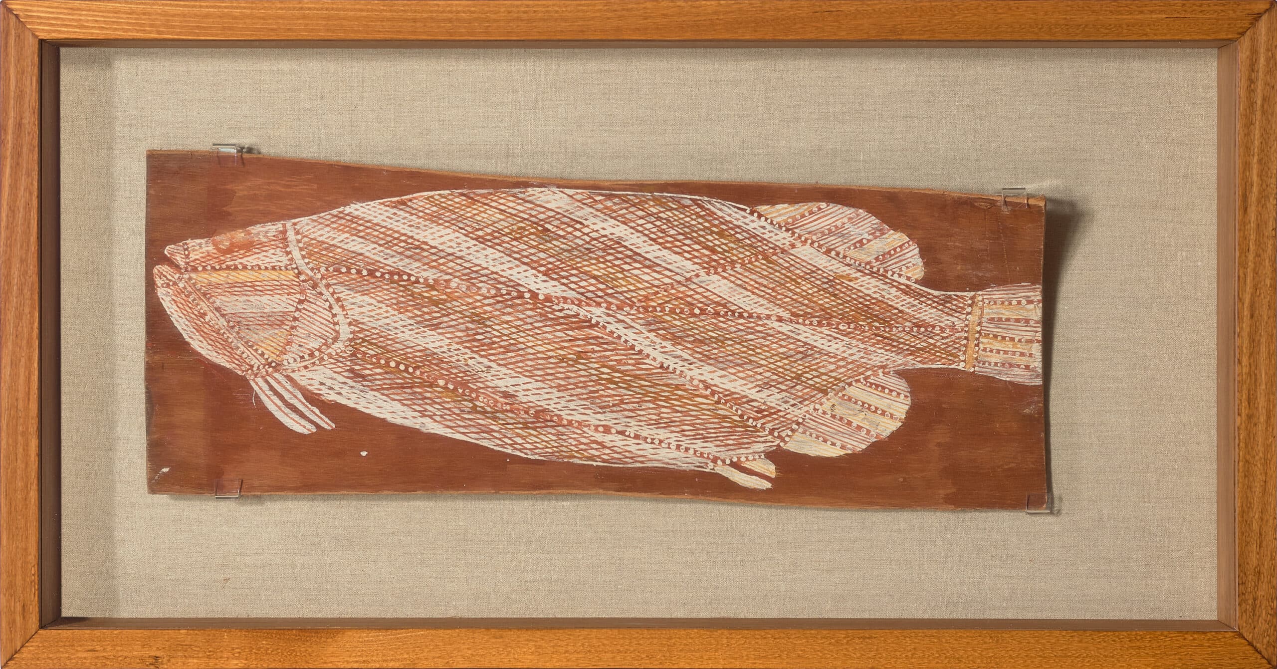 Seeing by Eye, Thinking by Mind – Bark Paintings by Wally Mandarrk from the Cbus Collection of Australian Art