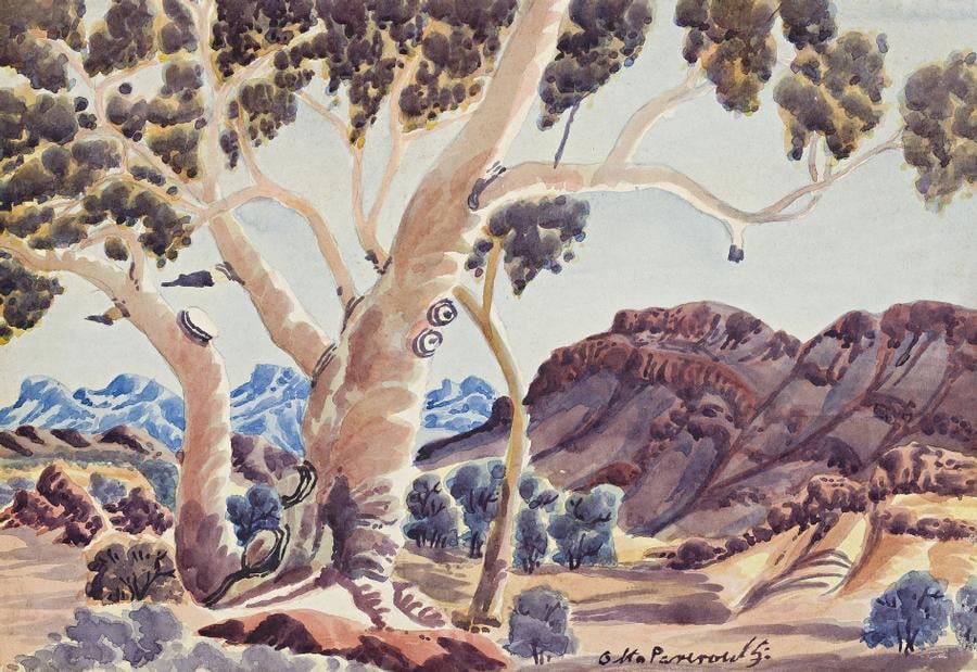 CENTRAL AUSTRALIAN LANDSCAPE
