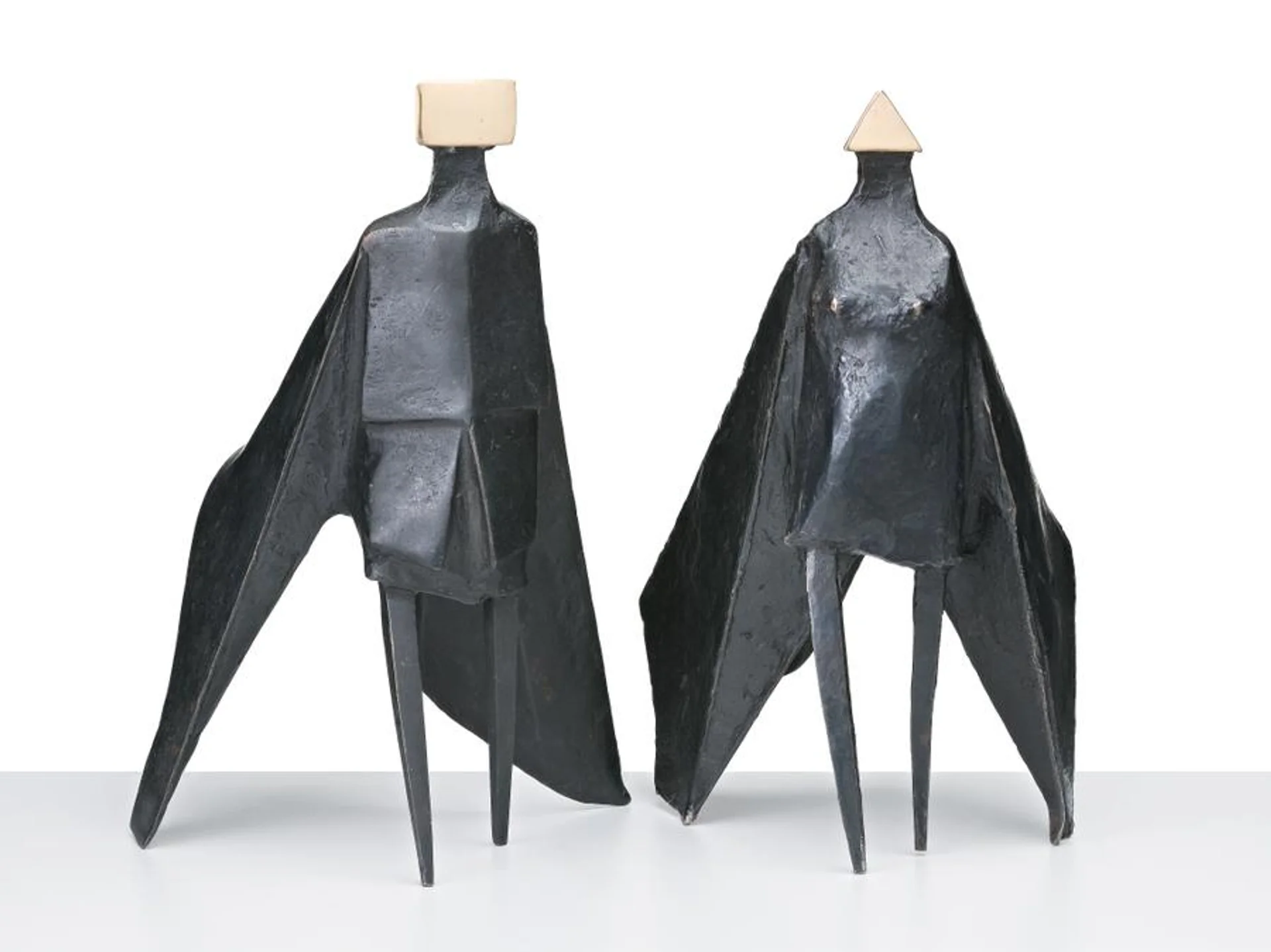 WALKING CLOAKED FIGURES VIII