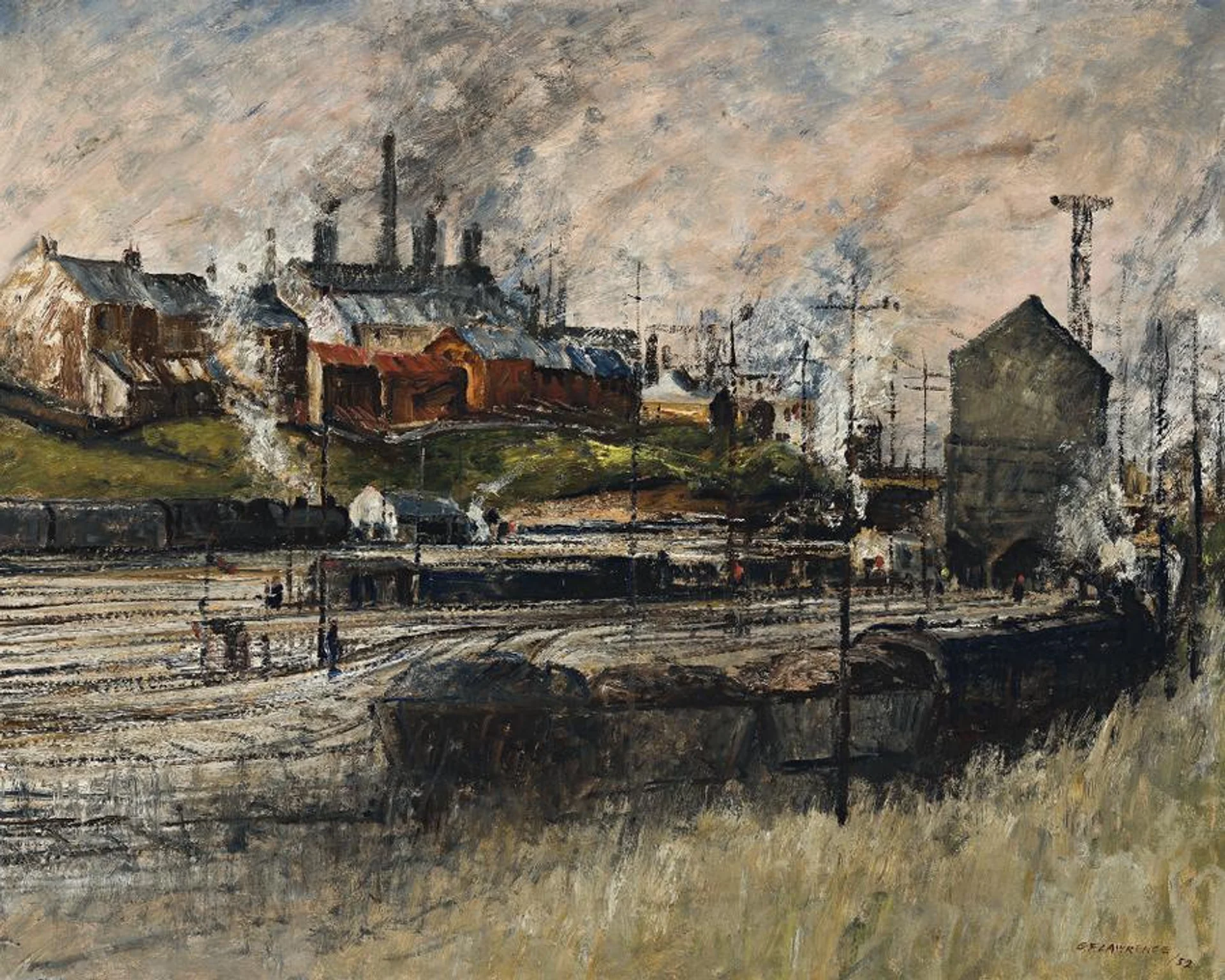 MARSHALLING YARDS, WHITE BAY