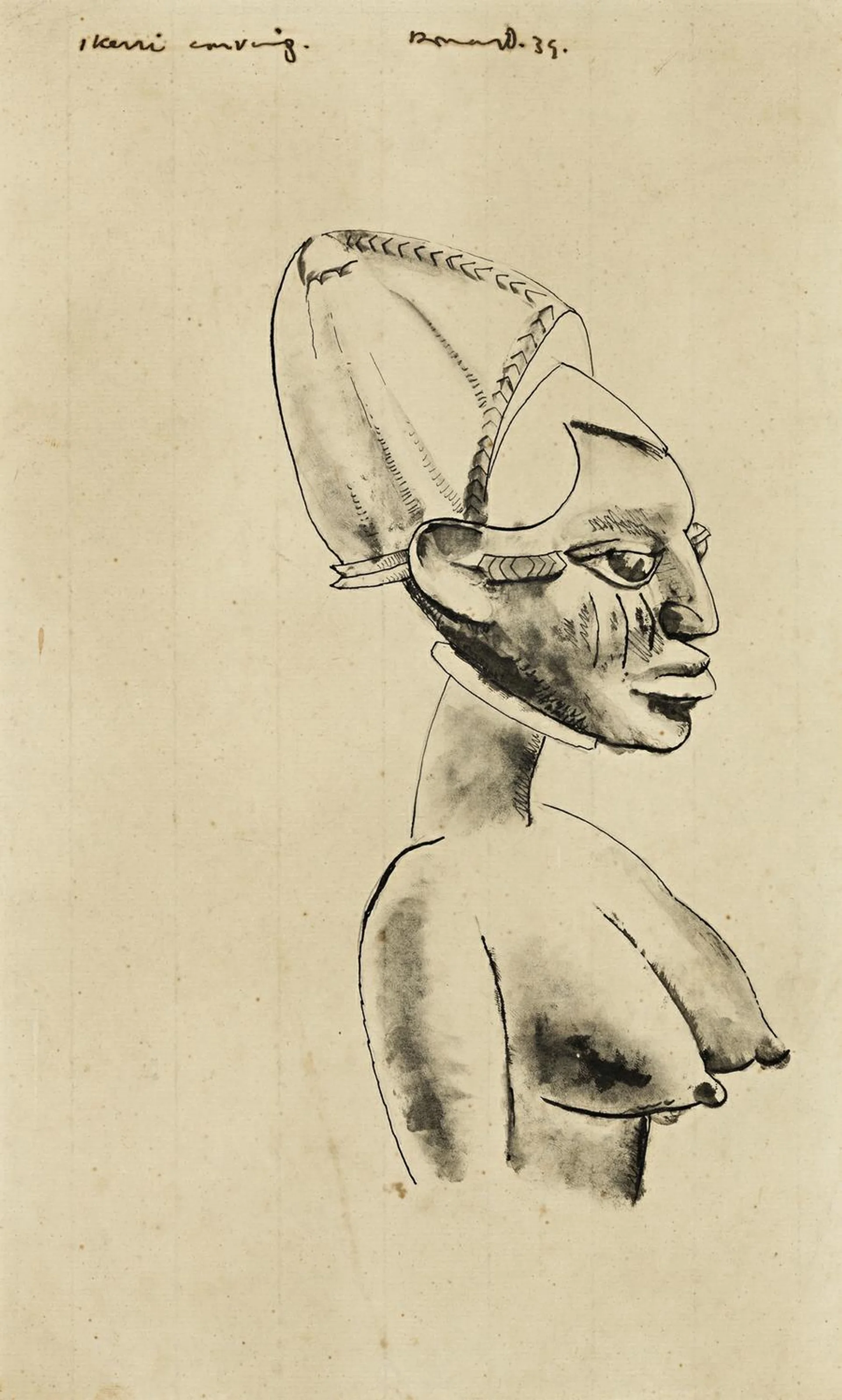 IKERRE CARVING, NIGERIA