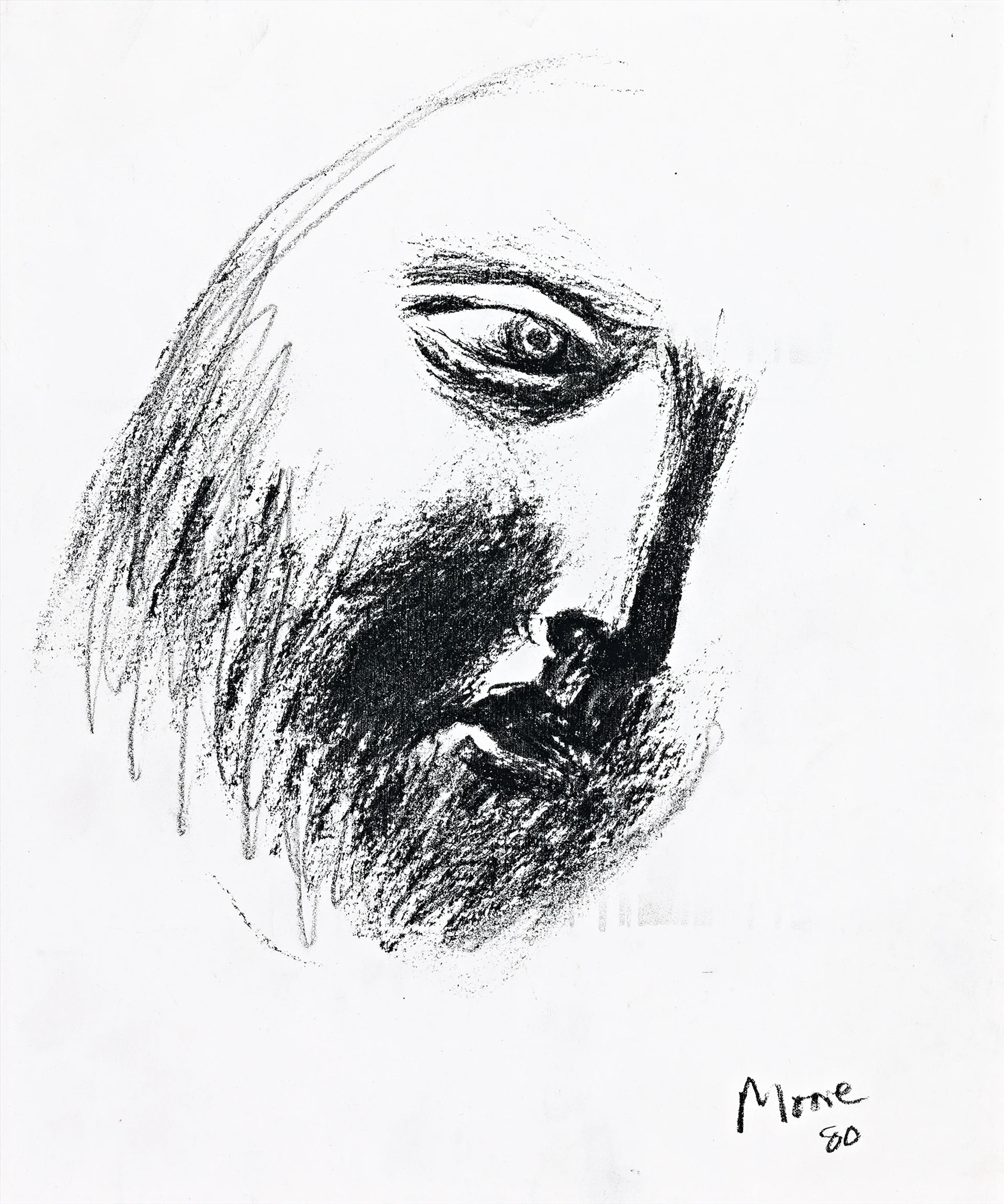 HEAD (AFTER ANDREA PISANO), 1980 – 81