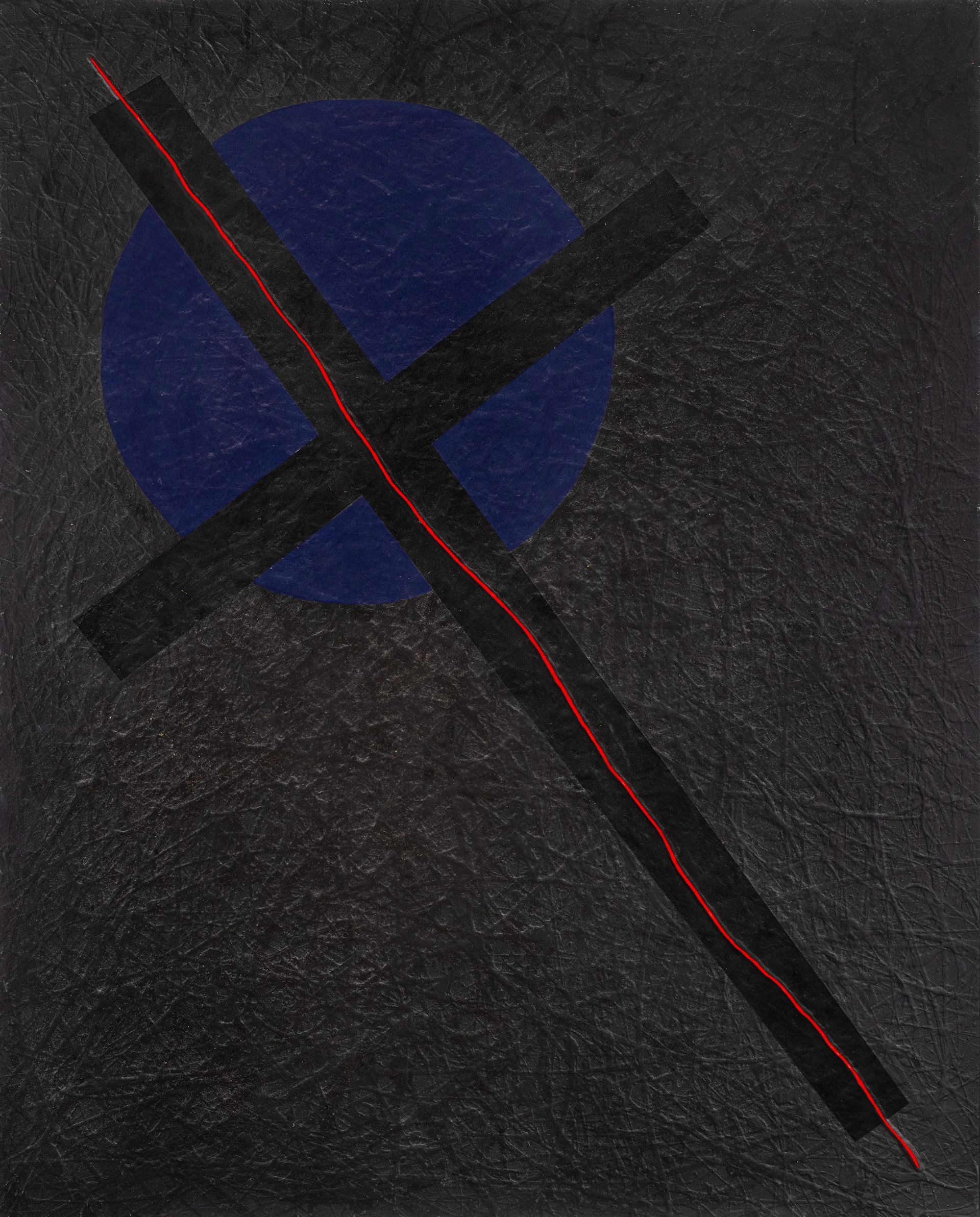 UNTITLED (BLACK AND BLUE)